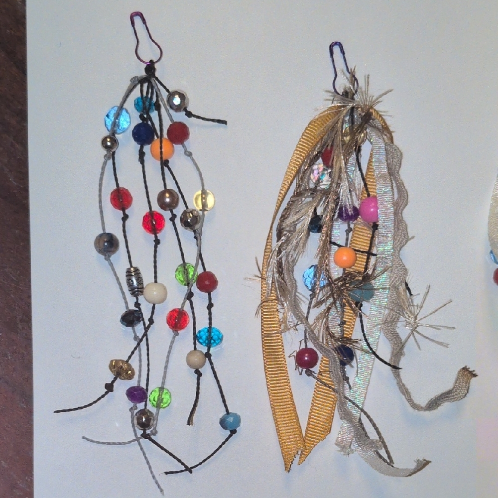 Colorful Junk Journal Dangles  Two For $15